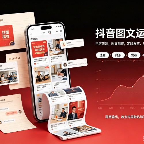 榆社抖音图文代运营服务